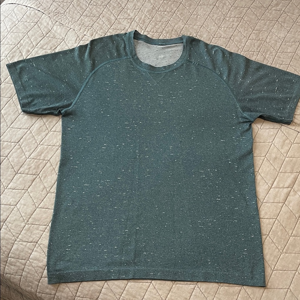 lululemon athletica Teal Short Sleeve Tee